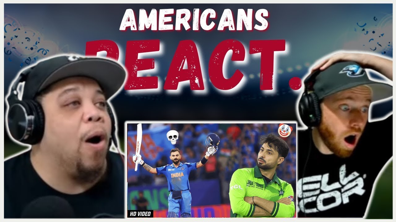 AMERICAN REACTS TO TOP 10 HIGH VOLTAGE FIGHTS IN CRICKET || REAL FANS SPORTS