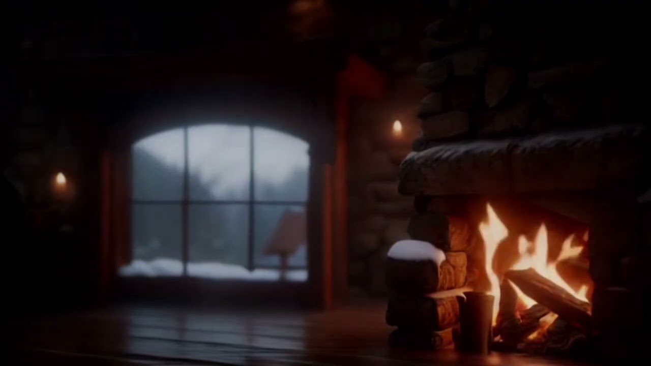 Fireplace Sounds for Deep Sleep & Relaxation