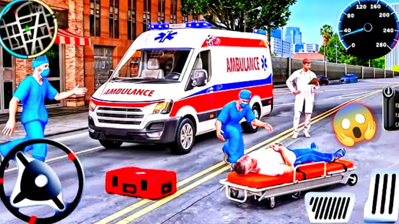 Real Ambulance City Rescue Simulator - Insane Ambulance Rescue Driver Simulator | Android Gameplay 