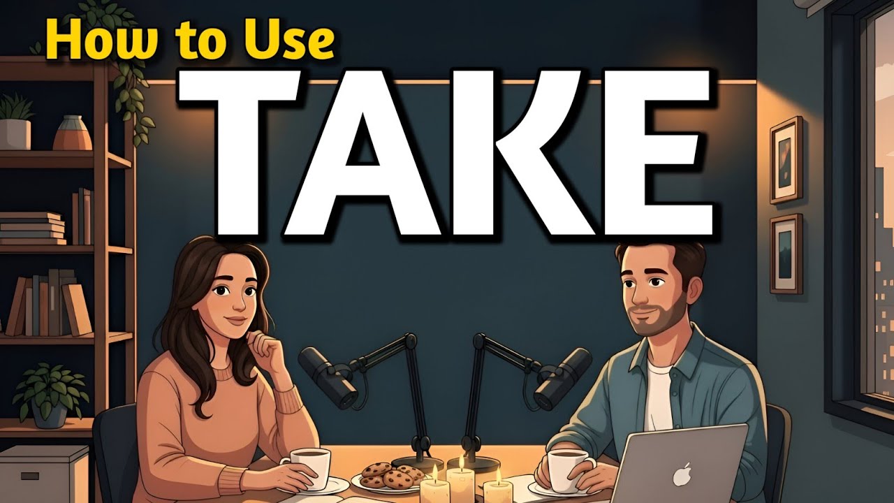 How to Use TAKE in English | Daily Spoken English Examples
