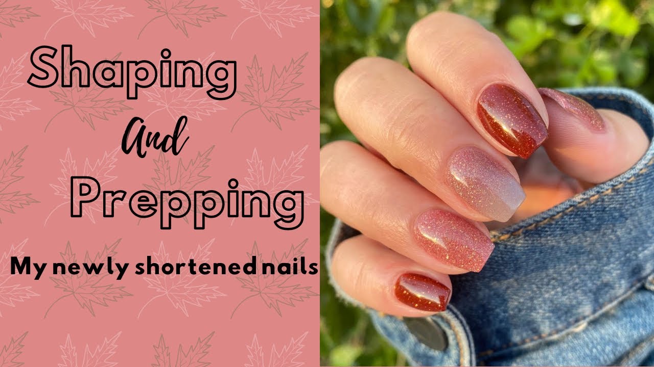 NO SHAPE TO COFFIN | HOW I SHAPE AND PREP SHORT COFFIN NAILS