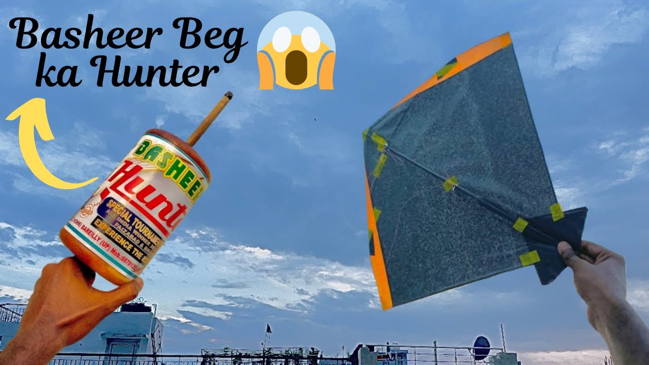 Manjha Testing | Basheer Beg ka Hunter | kite fighting roof |