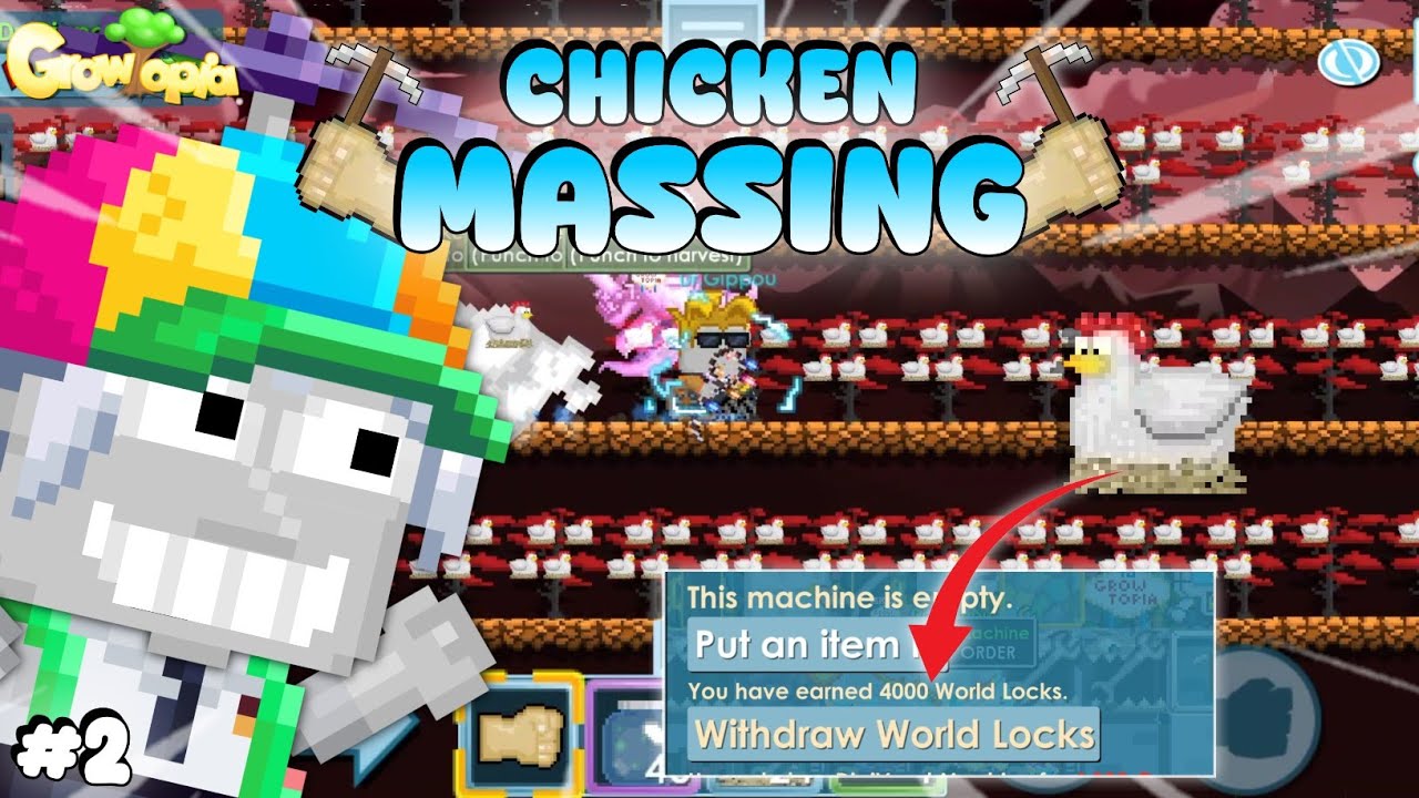 MASSING CHICKEN PROFIT SEBANYAK INI!? 🤑 | GROWTOPIA 2025