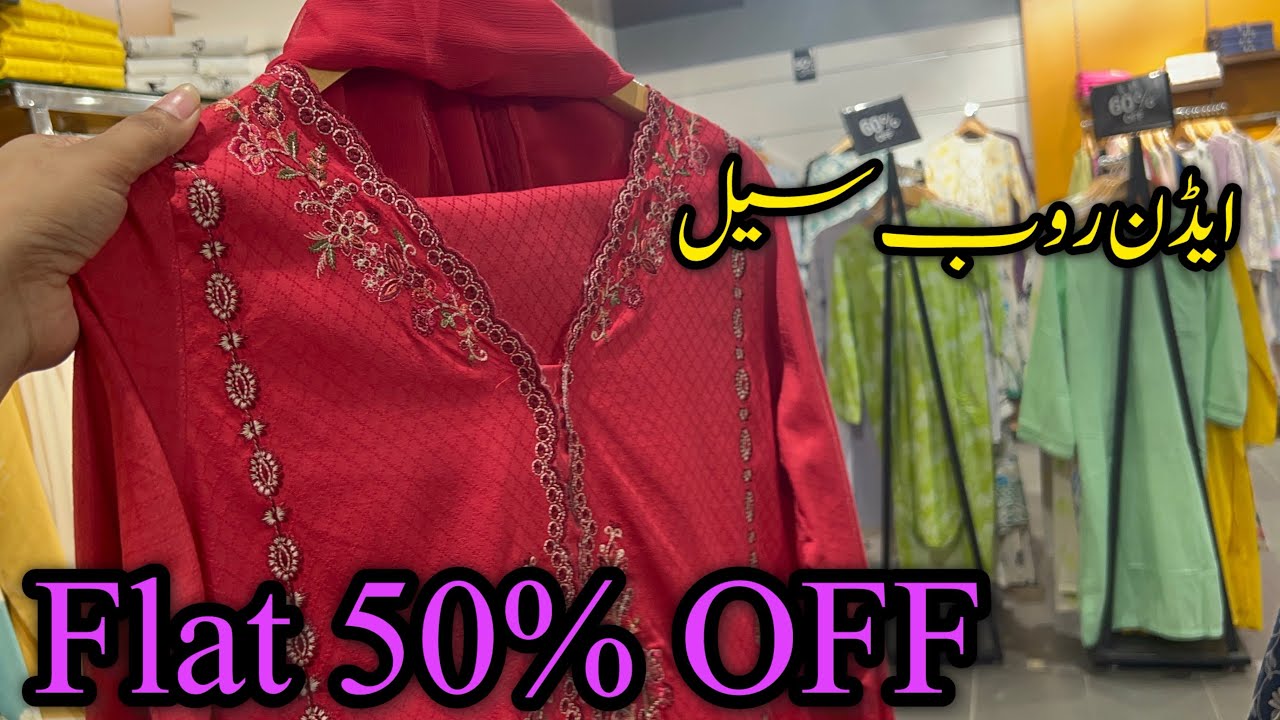 Edenrobe flat 70% off ,50% off azadi sale |Edenrobe sale today 2025|edenrobe sale |8 Aug 2025