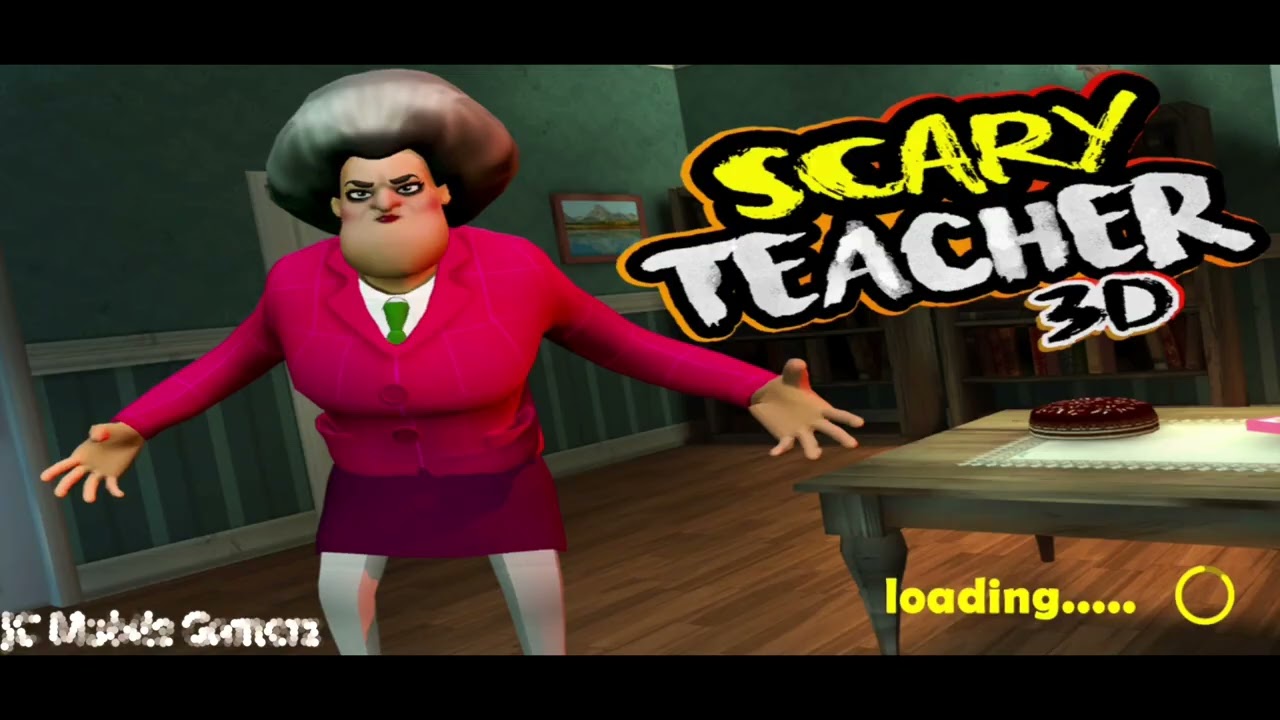 I am playing scary teacher 3d part 2