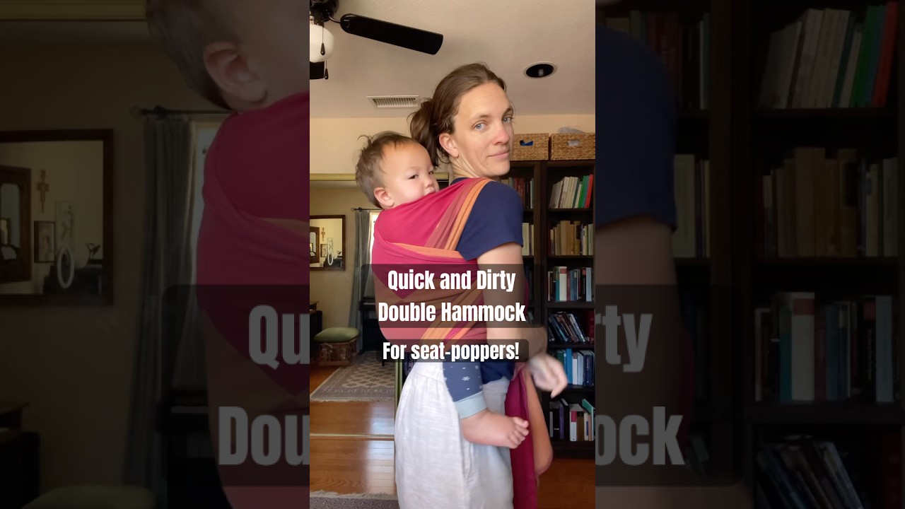 Quick and dirty Double Hammock | For seat poppers