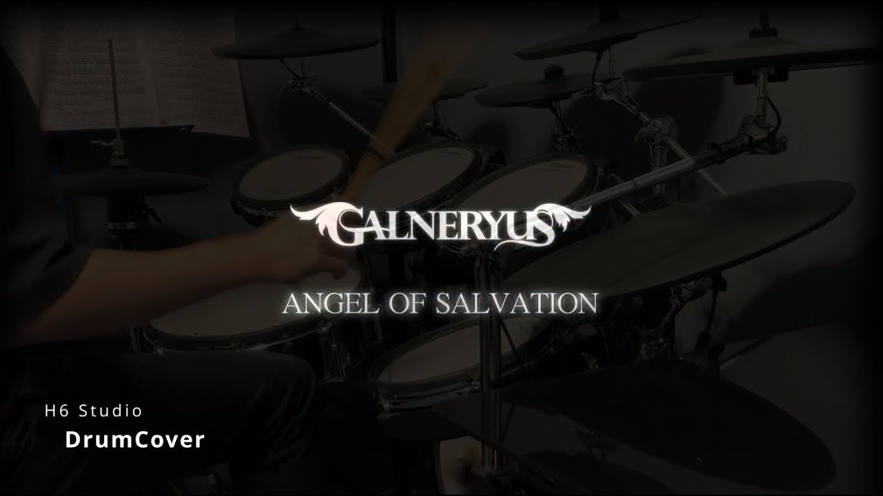GALNERYUS - ANGEL OF SALVATION (DRUM COVER / free drum score download)