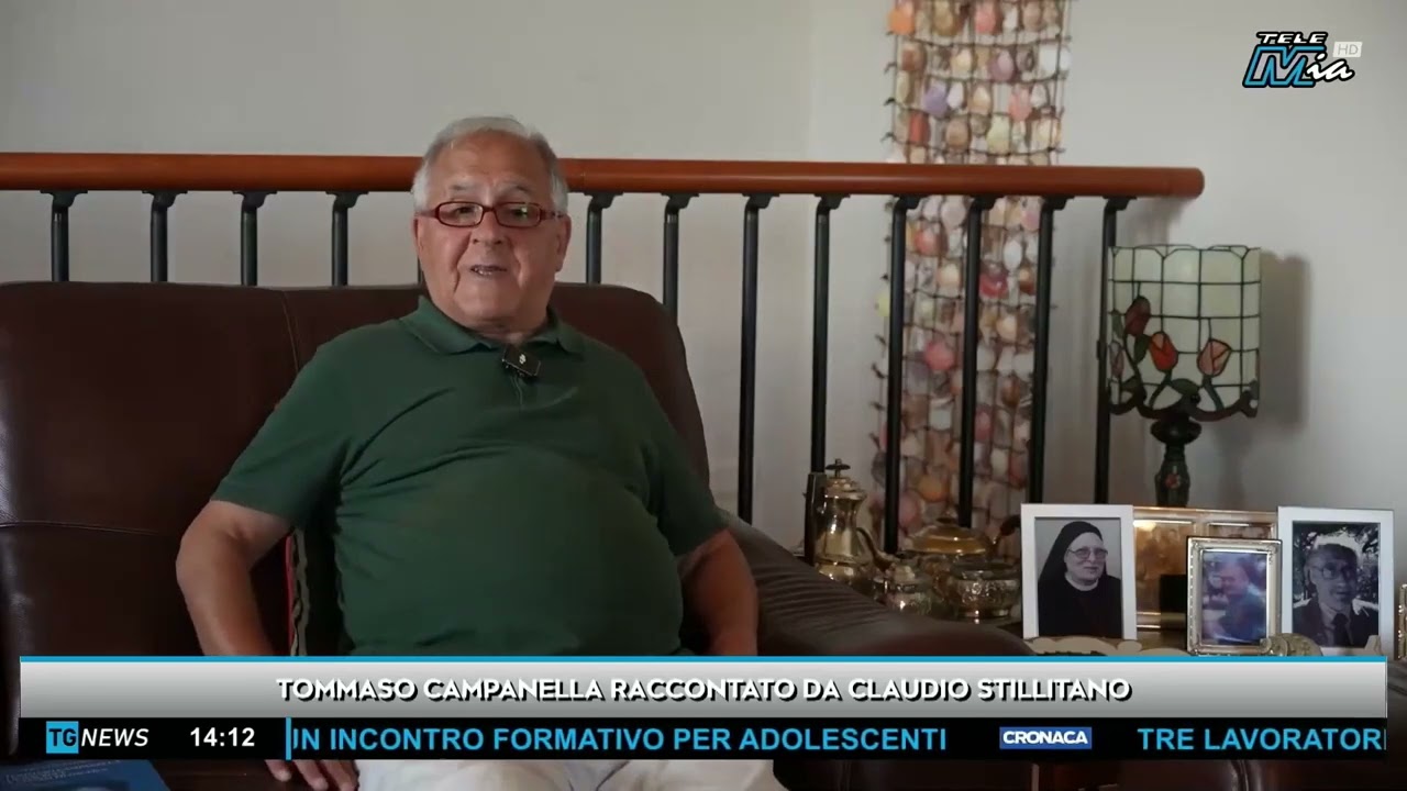 Tg Tele Mia - Intervista Claudio Stillitano. Gennaio 2026.