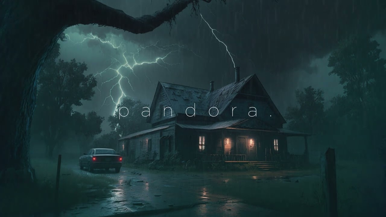 sweater weather but it sounds like snowfall (rain + thunder) (slowed reverb)