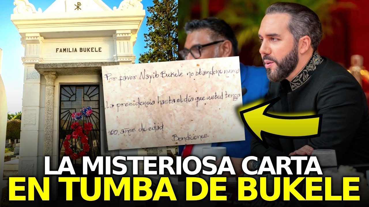 ¿Quién Dejó Esta Carta En La Tumba De Armando Bukele?
