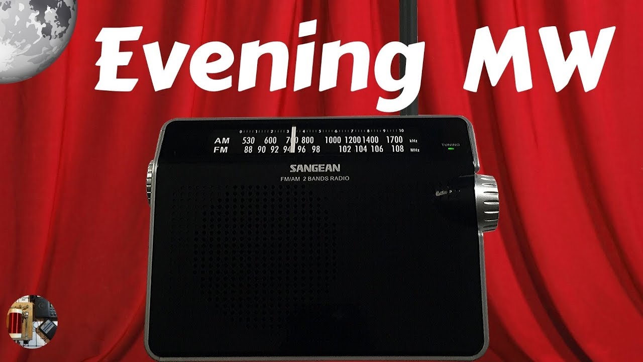 Sangean PR-D6 Radio Evening MW