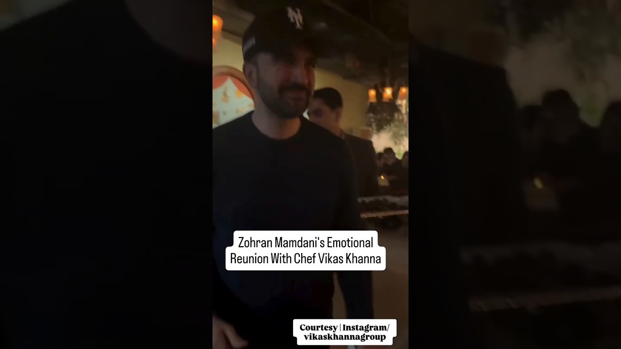 VIRAL | NYC Mayor Zohran Mamdani Breaks Fast At Vikas Khanna's Restaurant After 25 Years | #viral