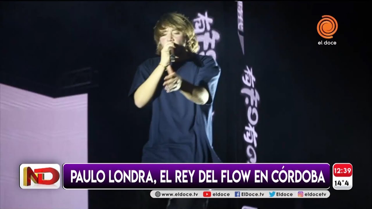Profeta en su tierra: Paulo Londra la rompió en Córdoba