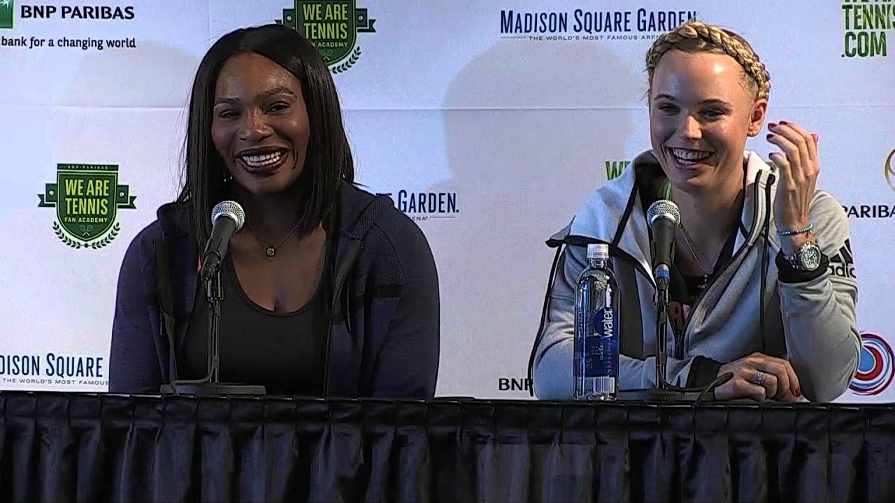 SERENA WILLIAMS & CO. PNB PARIBAS PRESSER