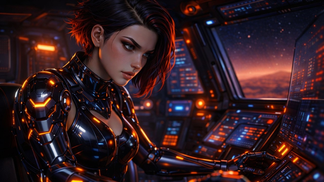 Manual Override — Interstellar | Synthwave, Cyberpunk, Sci Fi, Ambience