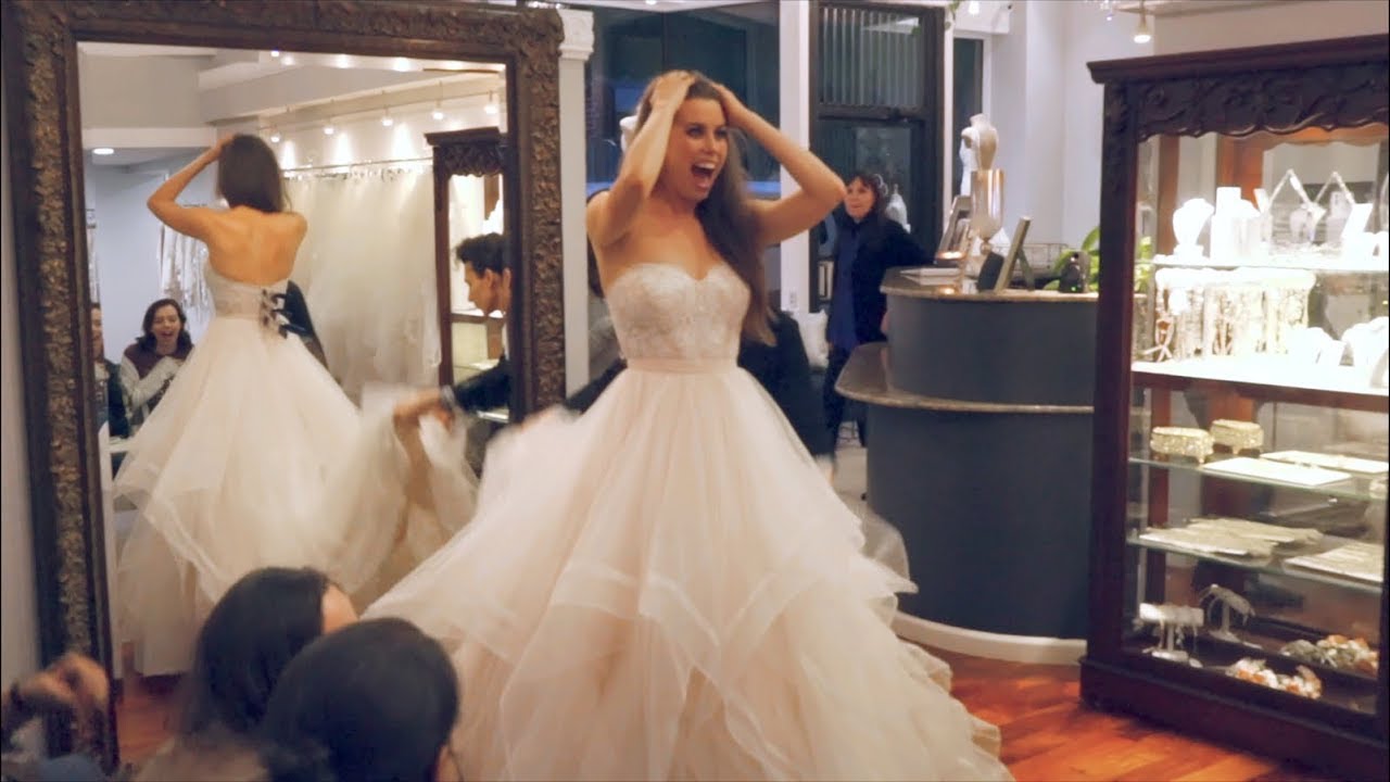 PICKING OUT MY WEDDING DRESS!!! | Here's To Us - Episode 5