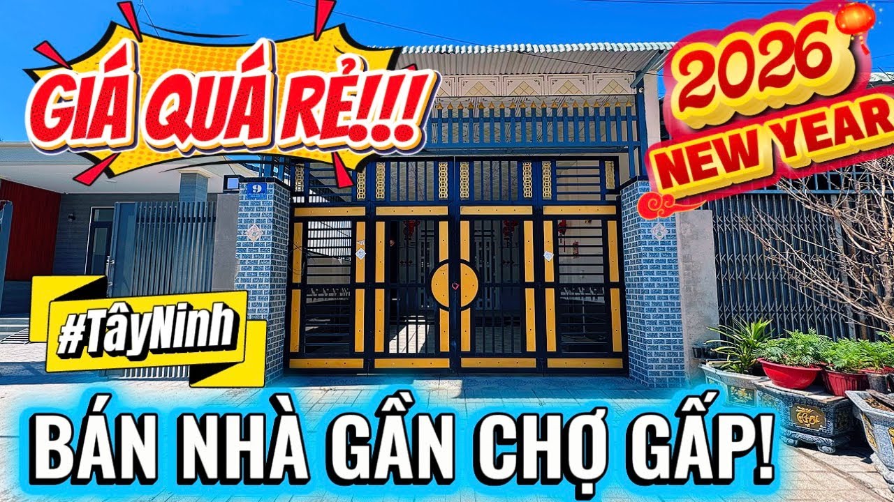 Nhà Đẹp Bán Gấp - Vị Trí Ngay Chợ Khó Tìm | Chốt Ngã Kẻo Lỡ Chỉ 1 Tỷ 339 Triệu