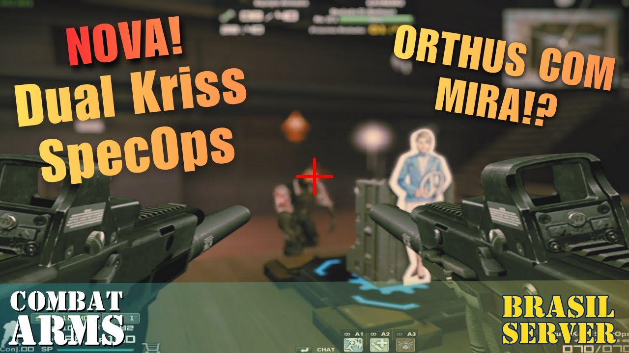 🔥Nova Dual Kriss SpecOps! Orthus com mira!? Dead Water SOLO | Combat Arms Brasil Server