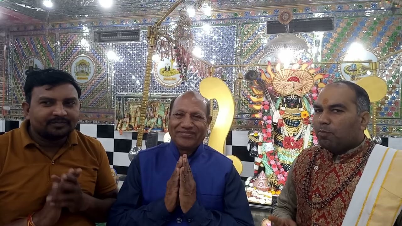 Sudhir Joshi at Shri  SHANI DeV  Mandir Morod Indore 