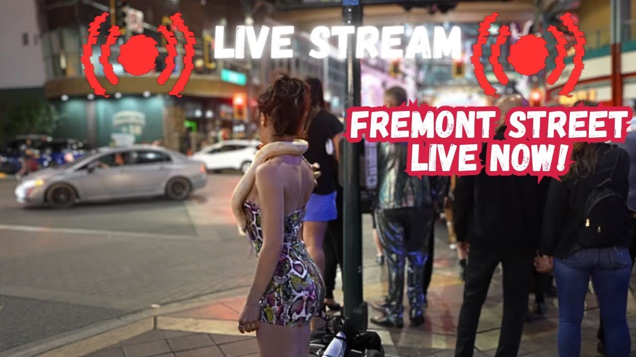 Las Vegas LIVE NOW, Fremont Street Downtown Vegas