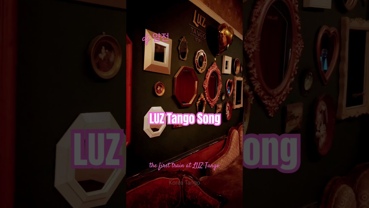 AI Song ? dj 얌전&루쓰땅고 주제가, LUZ Tango Song at the first train Milonga. #aisongs #AImusic