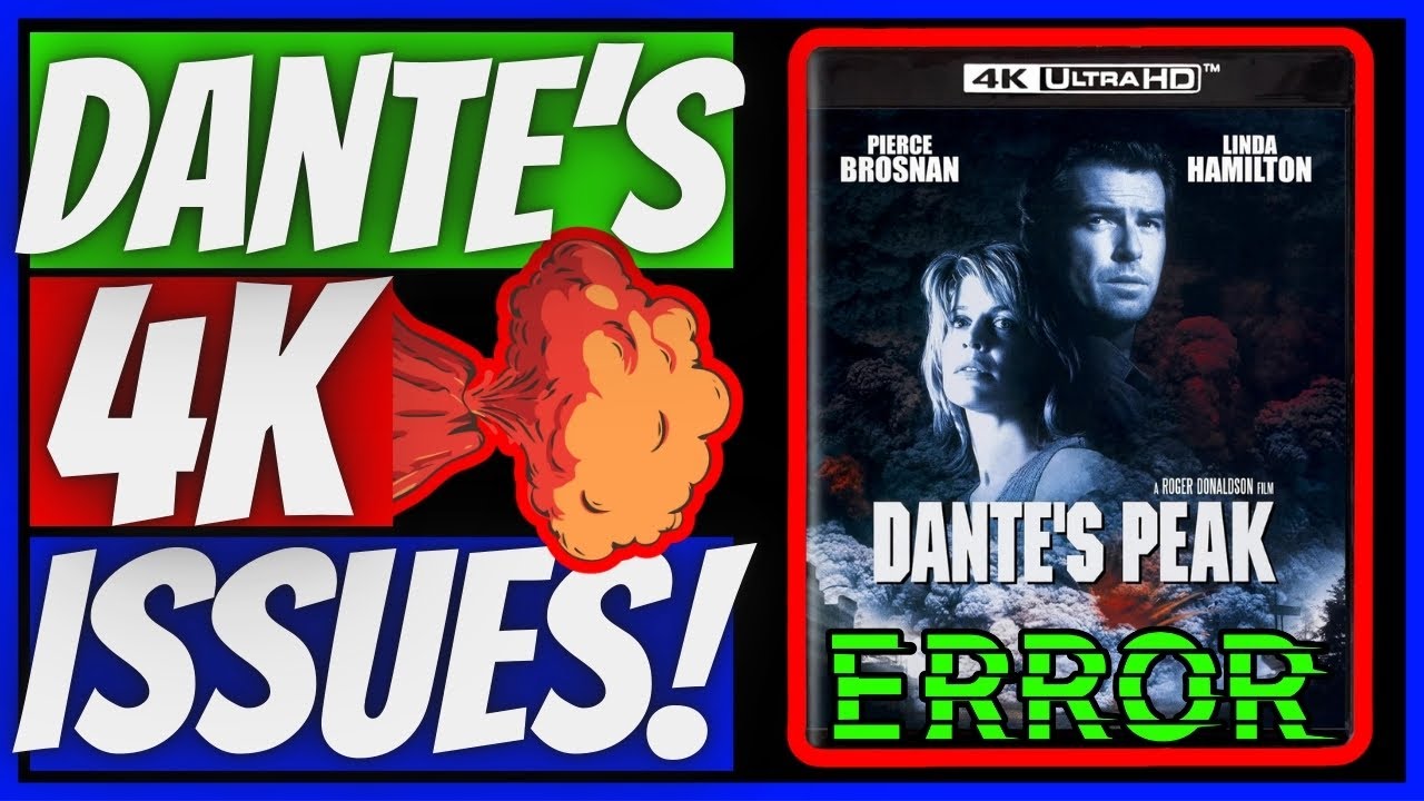 Cancel YOUR Preorders🚨Did Dante's Peak 4K BLU-RAY Disaster ERUPT?!