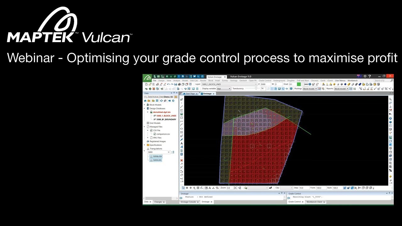 Webinar: Optimising your grade control process