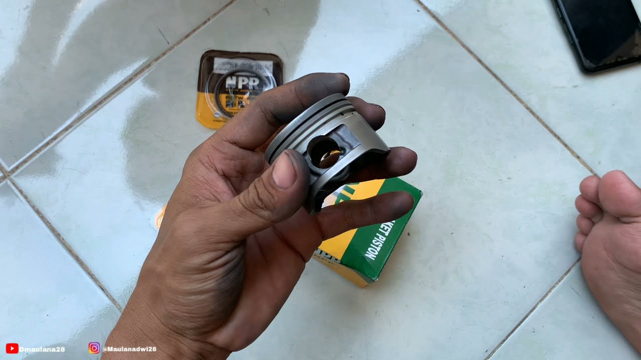 CARA PEMASANGAN RING PISTON OVERSIZE 1.50 MIO SERTA FUNGSI RING PISTON