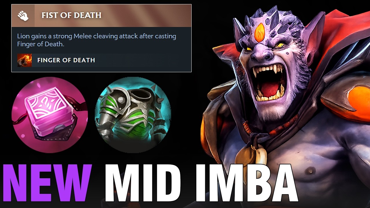 New Mid Imba – Lion Mid  | 365 Immortal Rank | Patch 7.40c