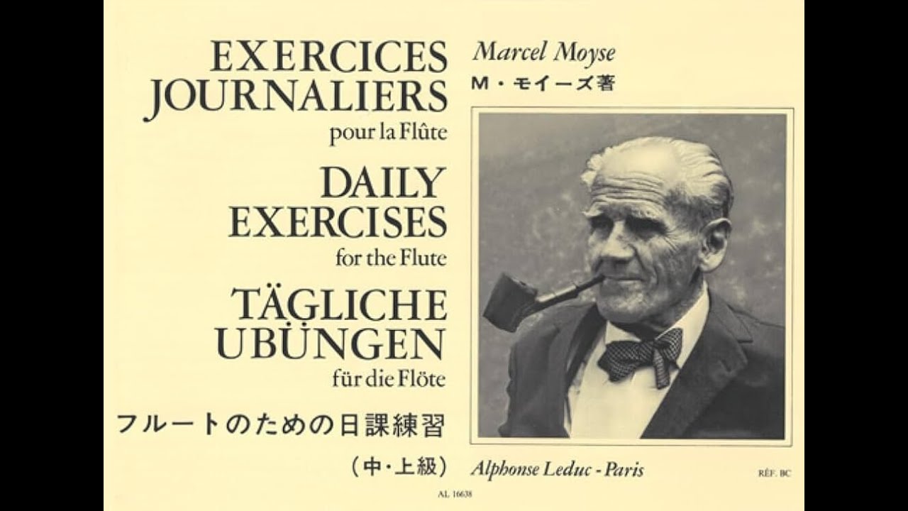 Flauta transversal - Exercices Journaliers - Moyse - Dia 15
