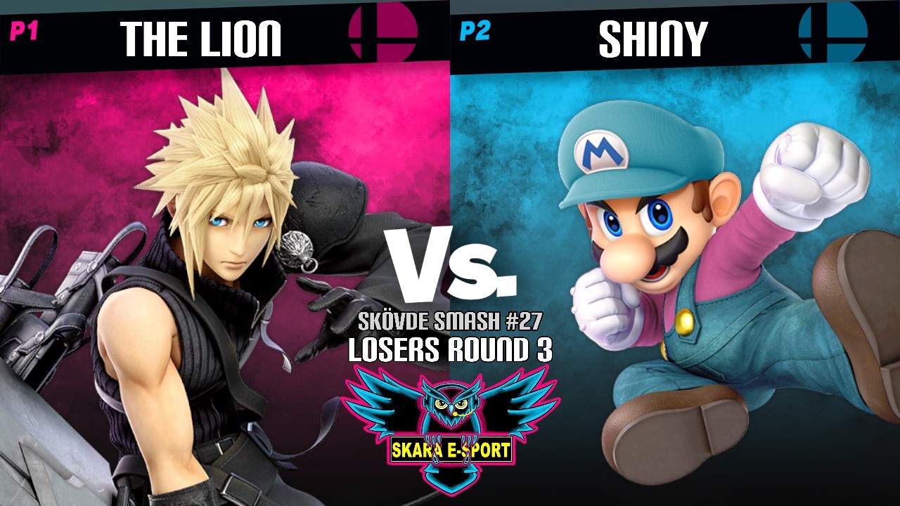THE LION vs Shiny | Skövde Smash #27 Ultimate | Losers Round 3