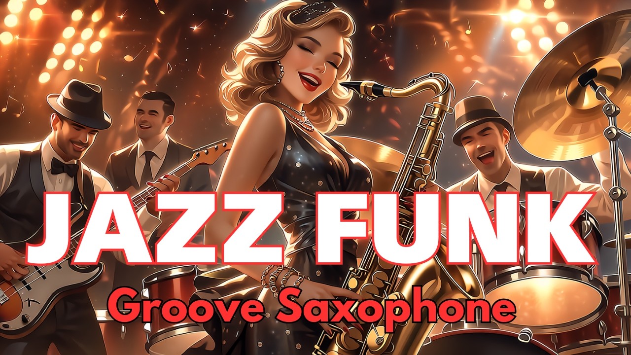 Jazz Funk / Saxophone / Groone 035 / music / work / study /【Playlist】