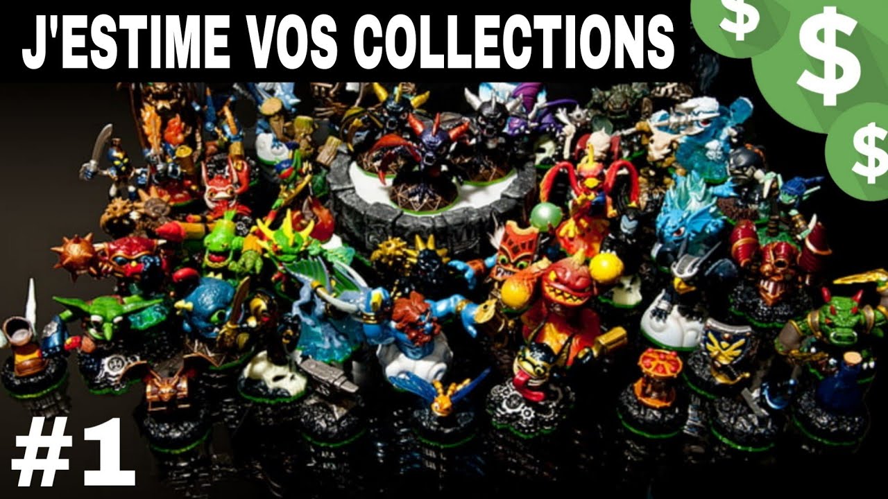 J'estime vos collections de skylanders #1 [FR]