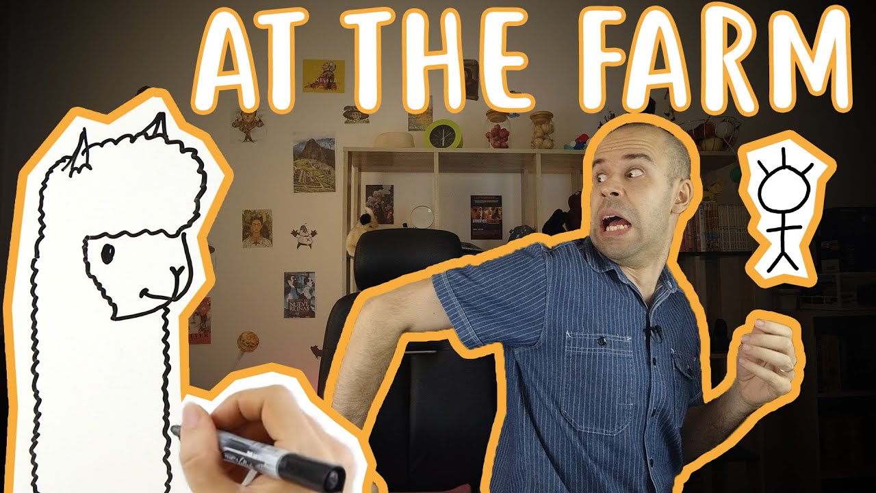 Carlitos visits the farm - Beginner Spanish