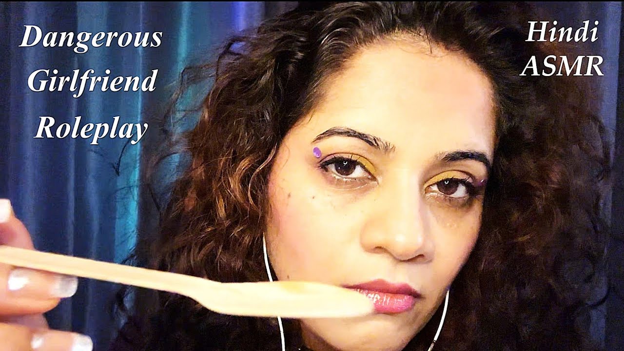 Real Mouth 👄 sounds for more tingles 😌| Dangerous Girlfriend Eating You Asmr | Hindi
