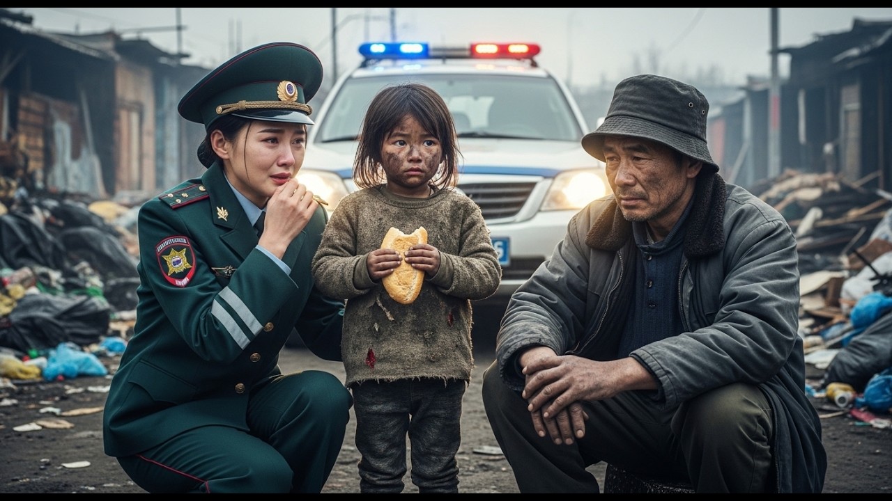 Tái Ngộ Ở Bãi Rác  Nữ Cảnh Sát Sững Sờ Khi Thấy Chồng Cũ Nhặt Ve Chai Nuôi Con
