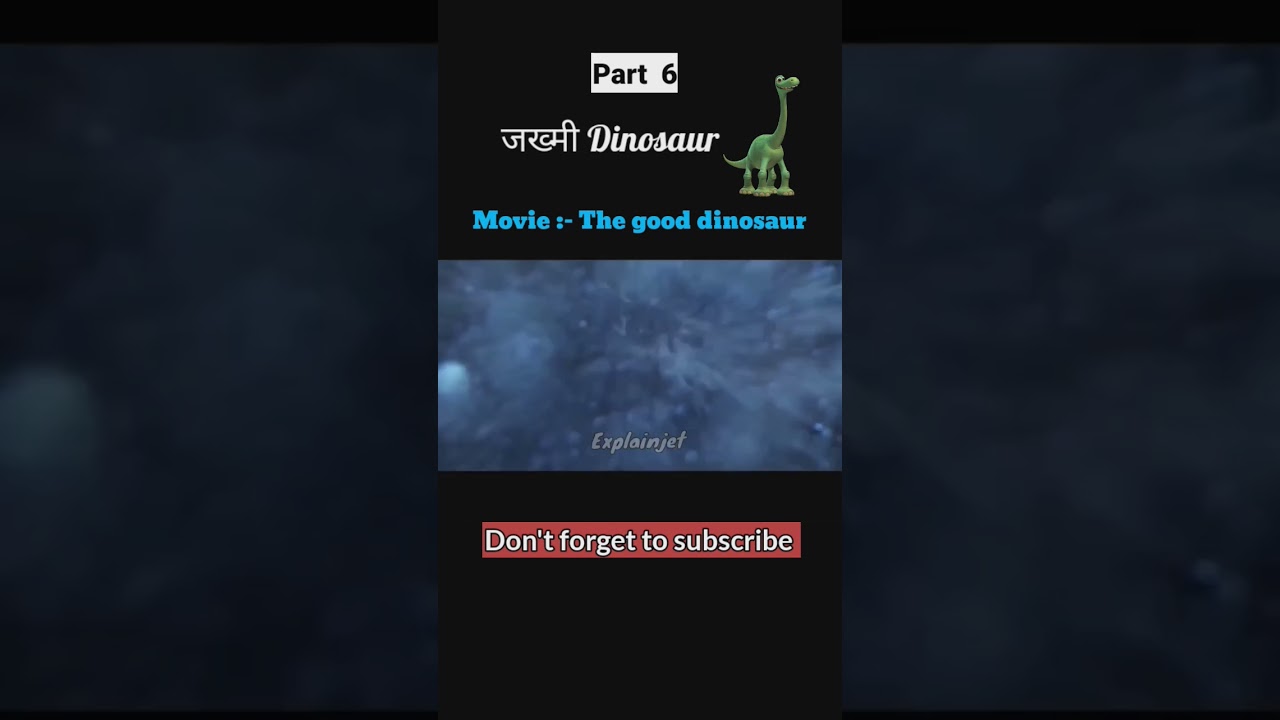 The good dinosaur movie part 6 explained in hindi #movie #treanding #explain #movieinsight #shorts