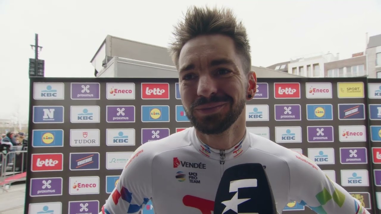 Anthony Turgis - Interview au d&eacute;part - Dwars door Vlaanderen 2026