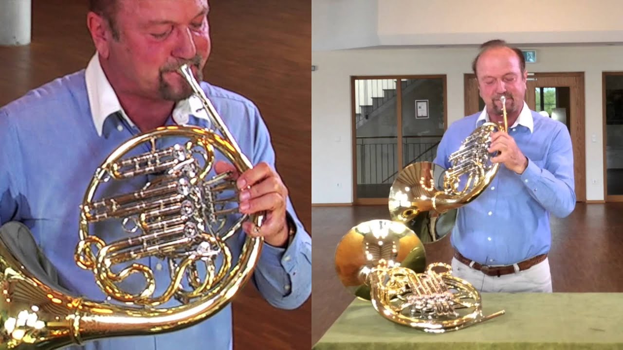Waldhorn: Nützliche Horn Modelle - Kombination mit Hoch Es, H-Horn - Engelbert Schmid Horns