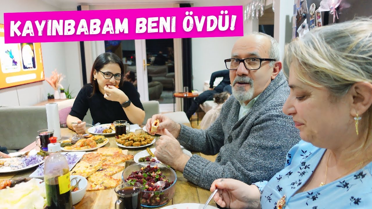 VLOG+ KAYINVALİDEM 14 KİŞİLİK YEMEK MENÜMÜ PUANLADI VE KAHKAHALAR ÇIKTI! 🔥