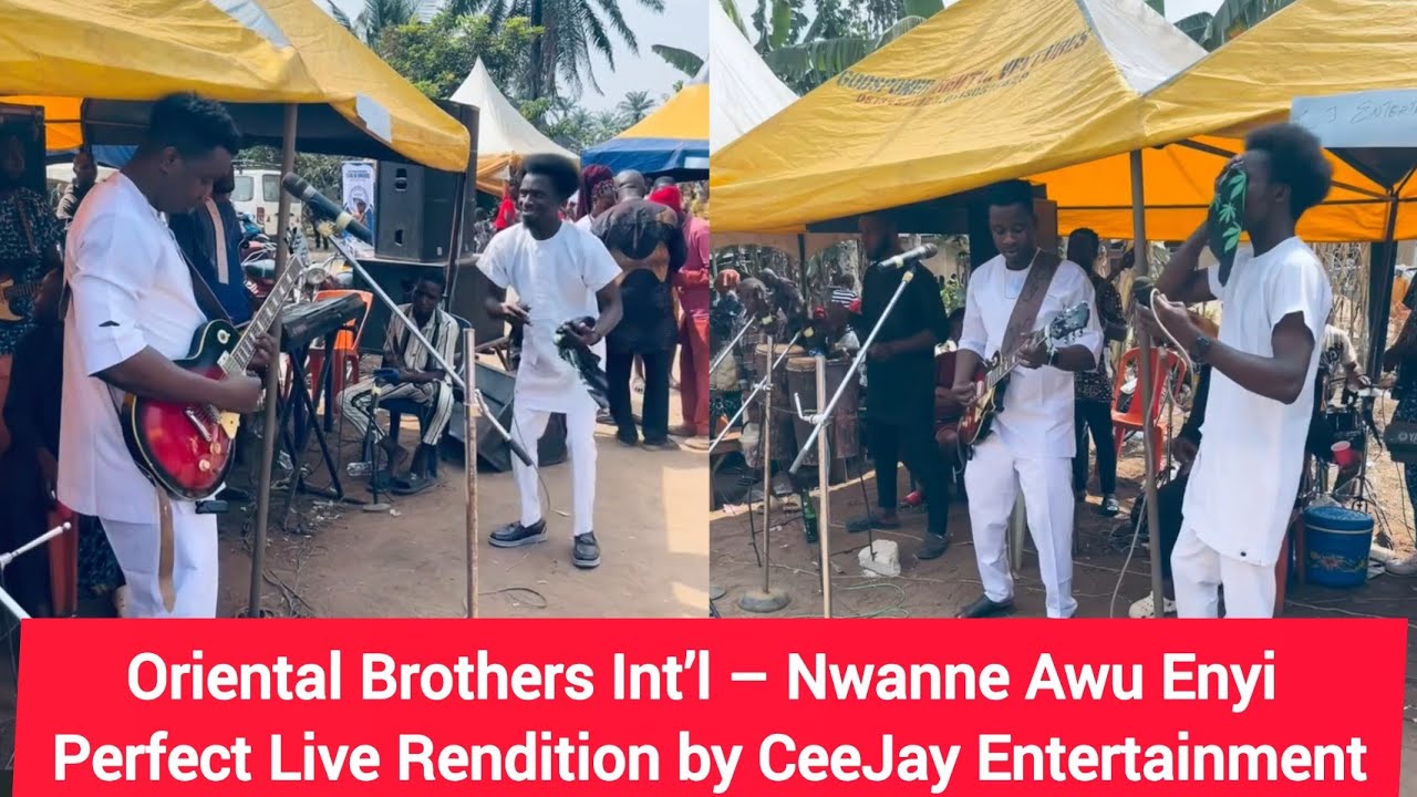Oriental Brothers Int’l – Nwanne Awu Enyi | Perfect Live Rendition by CeeJay Entertainment