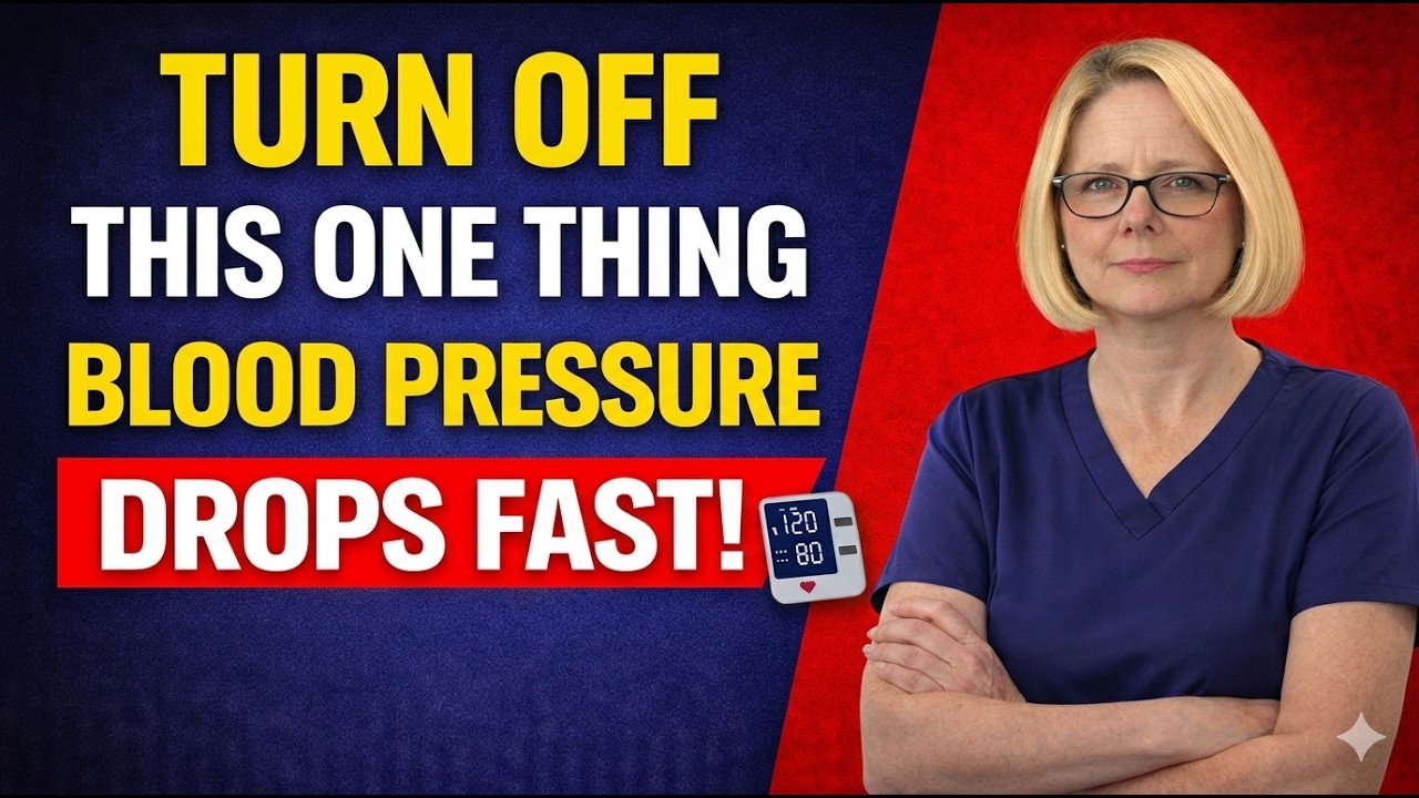 How to Lower Blood Pressure by Turning Off This ONE Thing (99% Don’t Know This)
