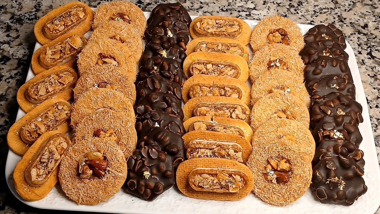 ضمن تحضيرات حلويات العيد جبت ليكم صابلي بثلاثة اشكال راقية