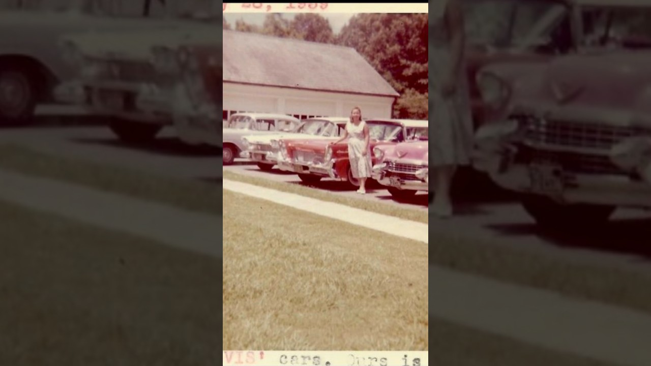 Elvis Presley's cars at Graceland, 1950s: then & now