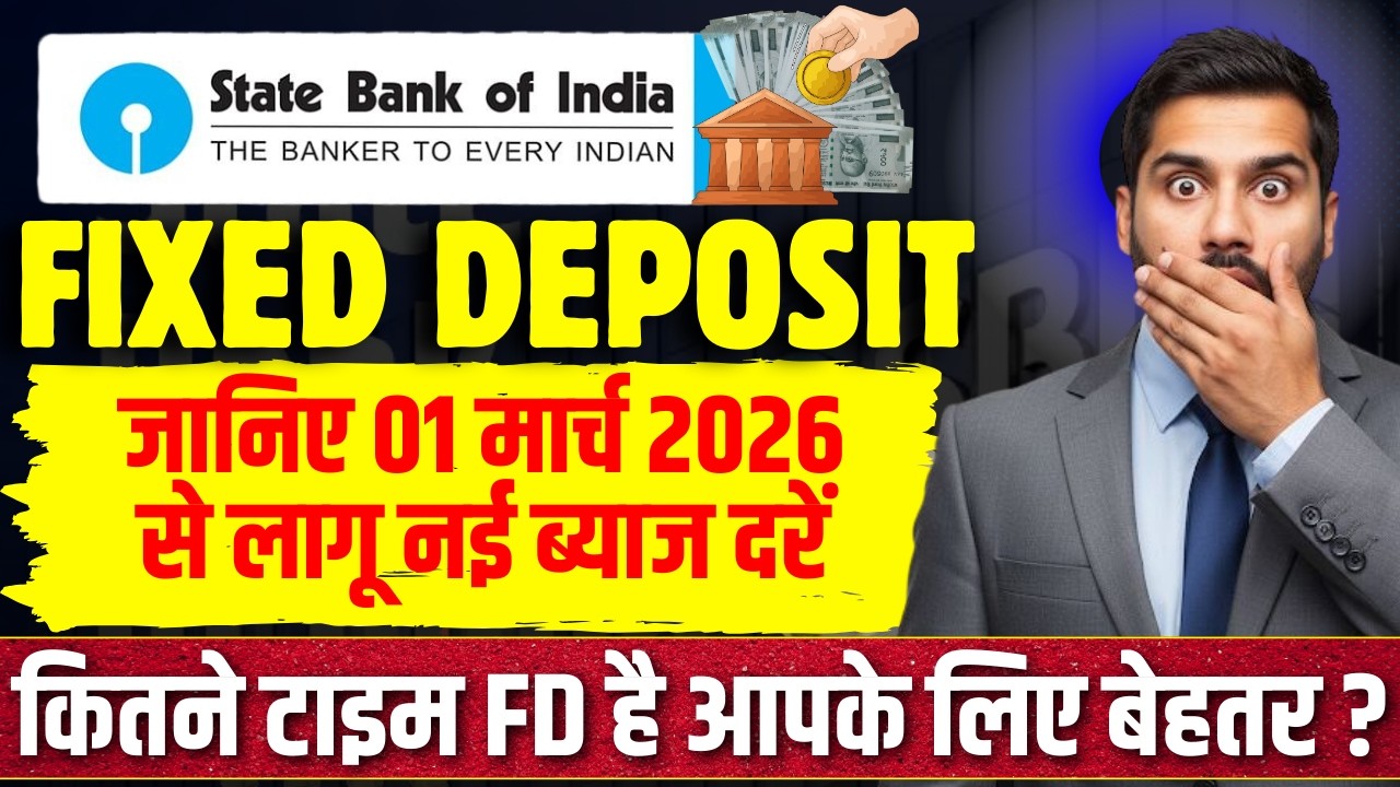 SBI Fixed Deposit Interest Rates March 2026: Regular, Senior Citizen & Special FDs Explained