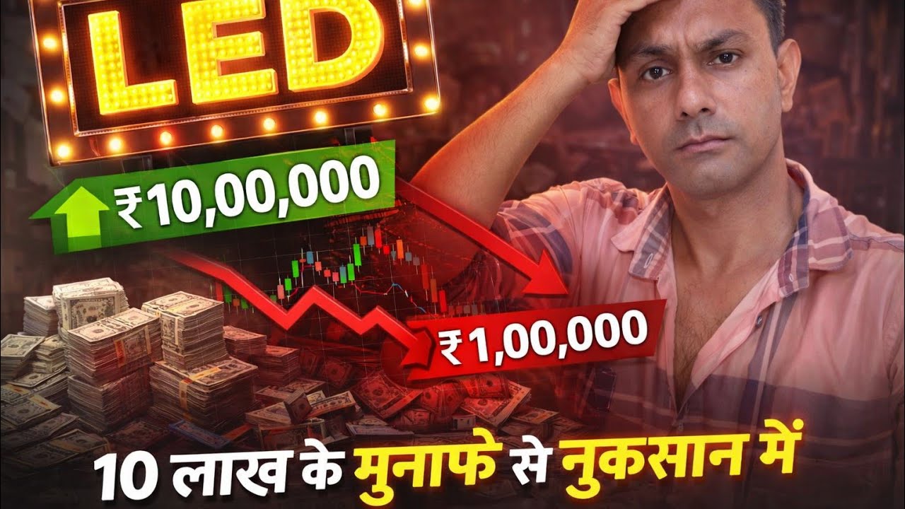 एक Led board बनाने वाला washim khan जो आज अपने घर का खर्च नही चला पा रहा है।talk with hitesh chouhan