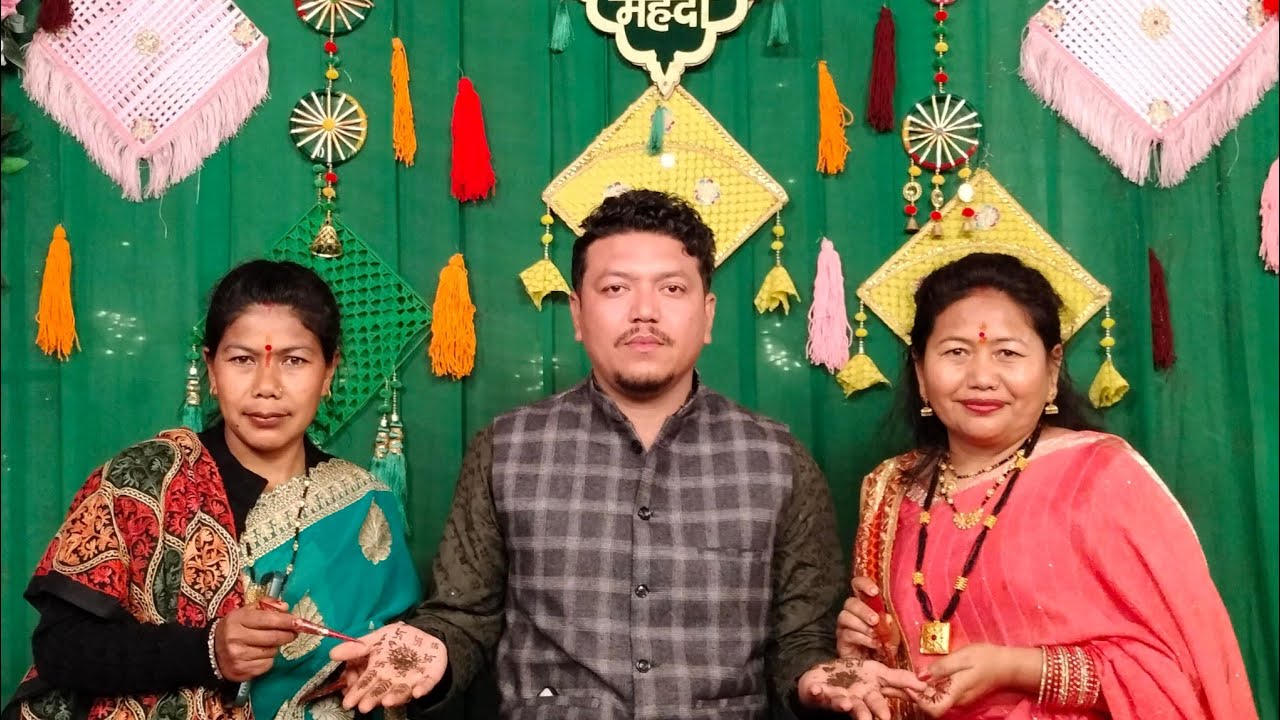  आज है श्रीमती पदवंती धर्मशक्तू के बेटा का मेहंदी सेरेमनी 