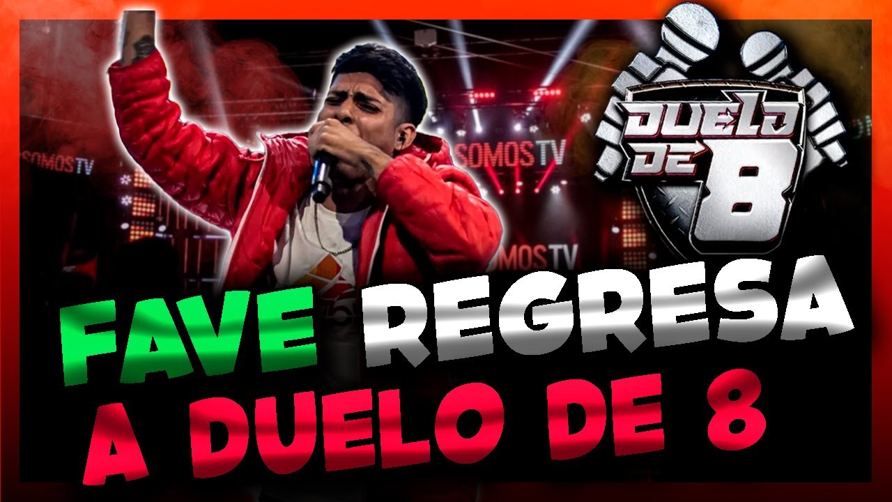 FAVE REGRESA A DUELO DE 8 Y SE DA BATALLÓN CON LETRAS - DUELO DE 8 - NO SOMOS TV - GCR FREE