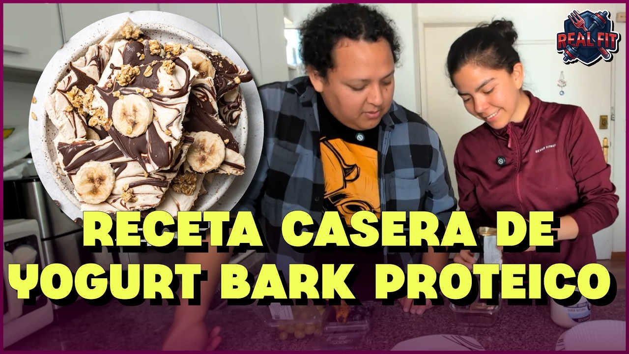 🍫 Haz tu propio YOGURT BARK (Sólo 3 Ingredientes) + Receta Viral 🍓