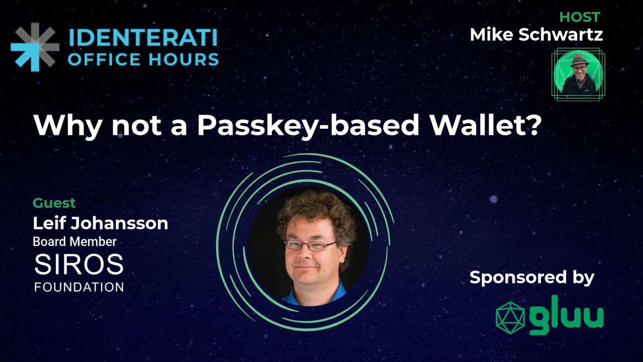 Episode 164: Why not a Passkey-based Wallet?
